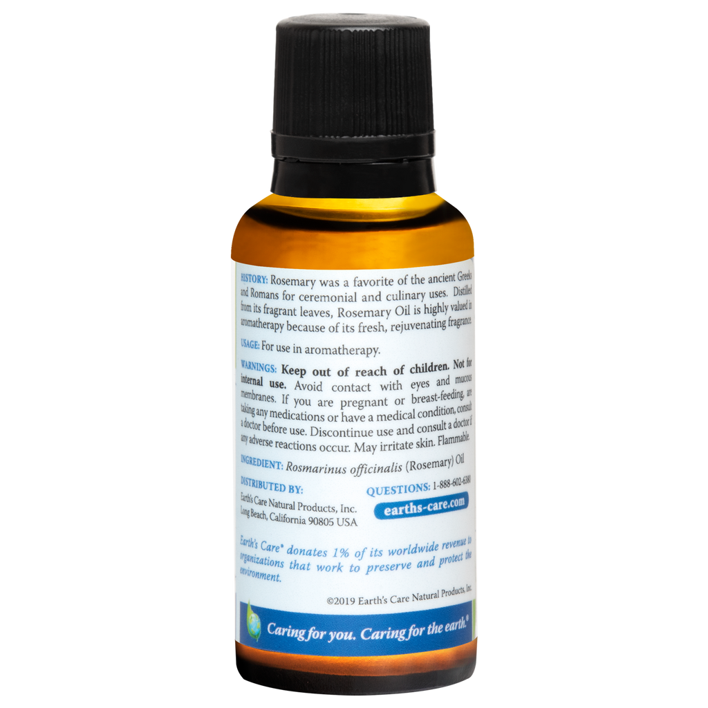 Earth's Care® Aceite Esencial de Romero 100% Puro 1 FL. OZ. (30mL)