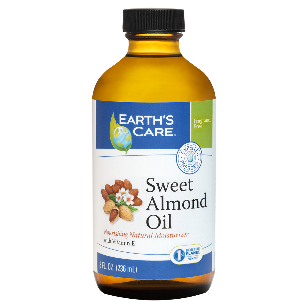 Earth's Care® Aceite de Almendras Dulces Prensado con Expulsor 8 FL OZ (236 mL)