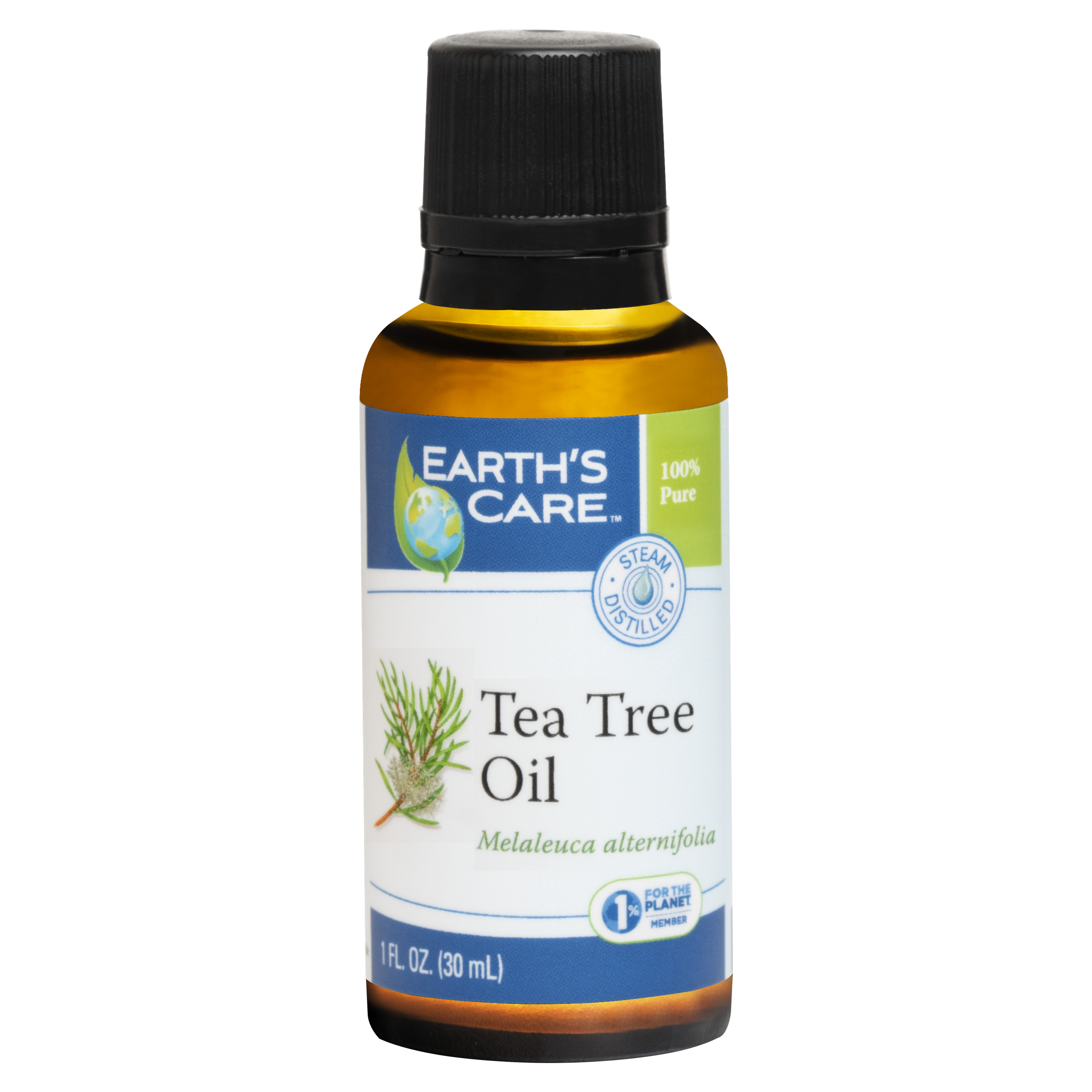 Earth's Care® Aceite Esencial de Árbol de Té 100% Puro 1 FL. OZ. (30mL)