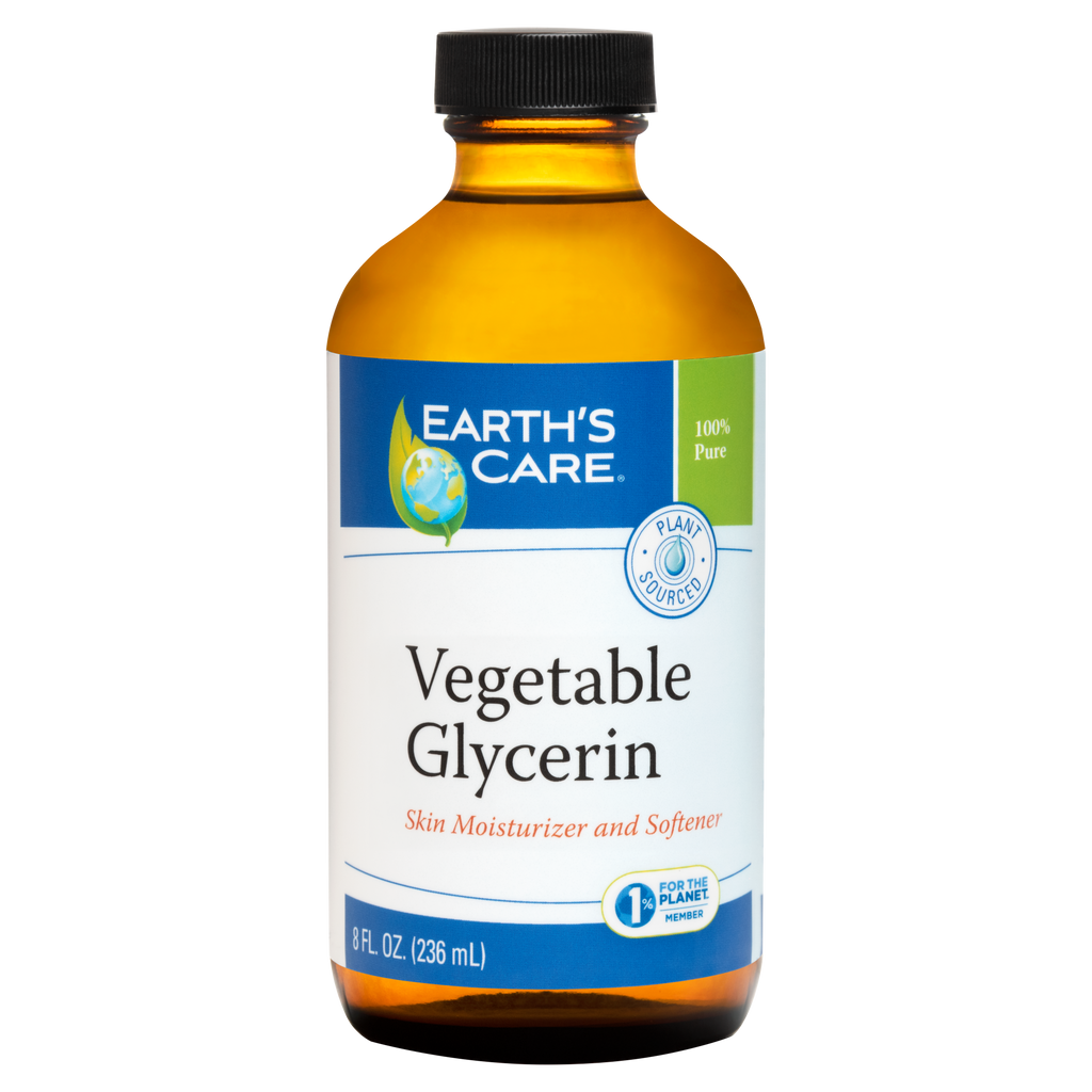 Earth's Care® Glicerina 100% Pura Vegetal, Grado USP 8 FL OZ (236 mL)