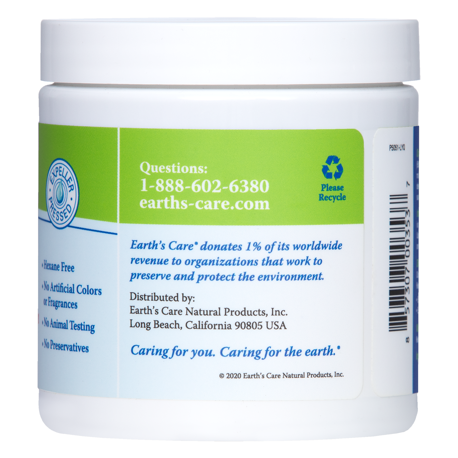 Earth's Care® Manteca de Karité 6 OZ (170 g)