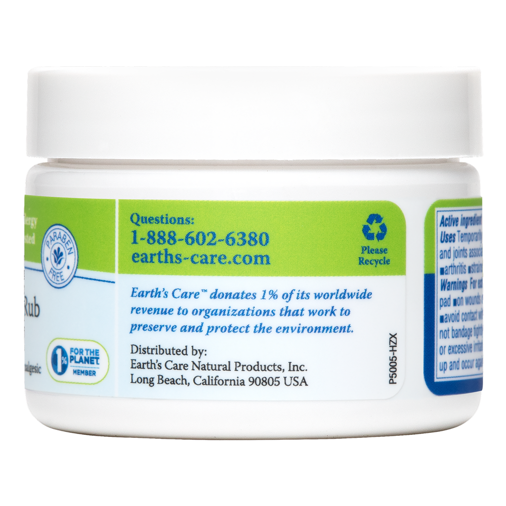 Earth's Care® Bálsamo Muscular y Articular 2.5 OZ (71 g)