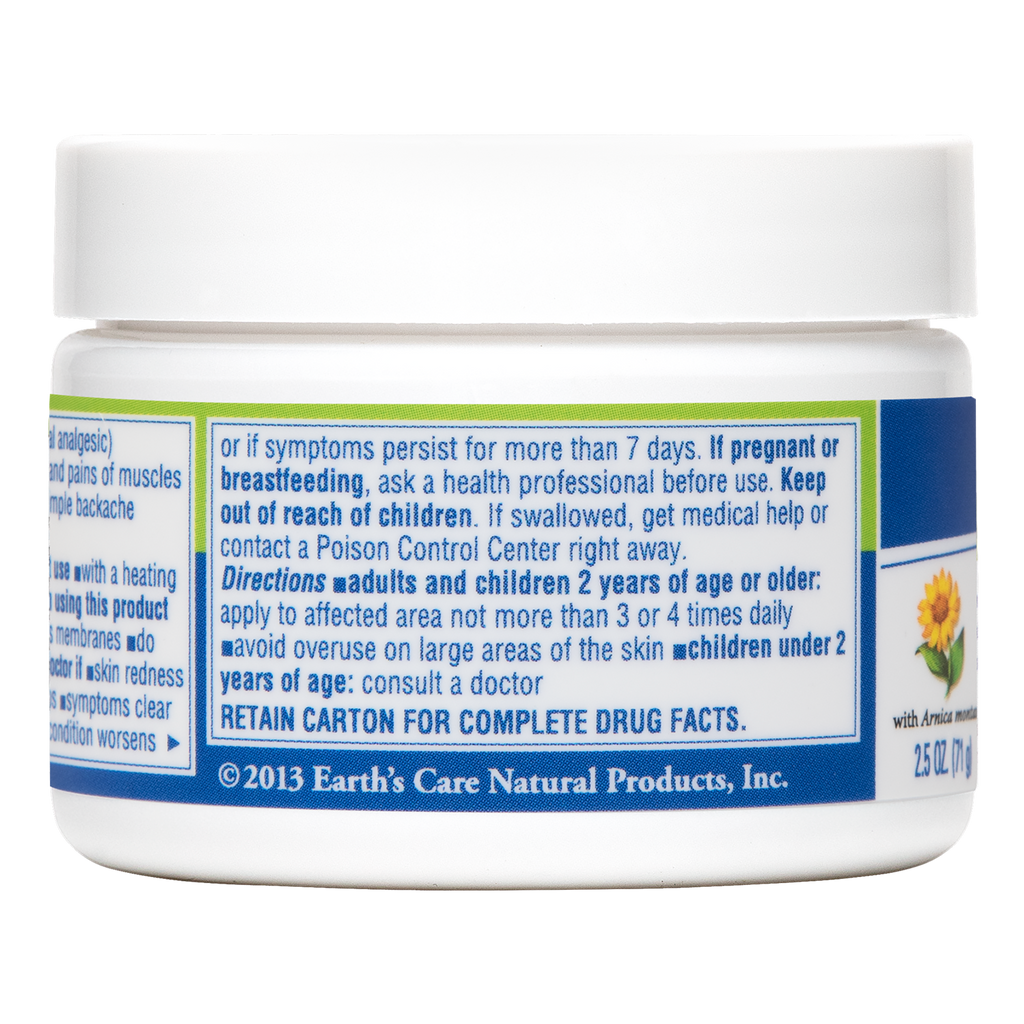 Earth's Care® Bálsamo Muscular y Articular 2.5 OZ (71 g)