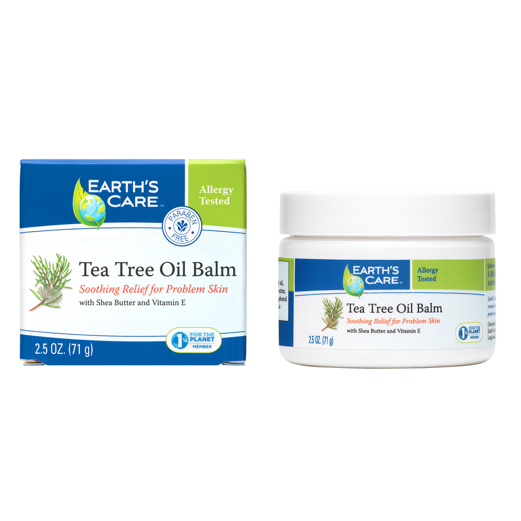 Earth's Care® Bálsamo de Aceite de Árbol de Té 2.5 OZ. (71 g)