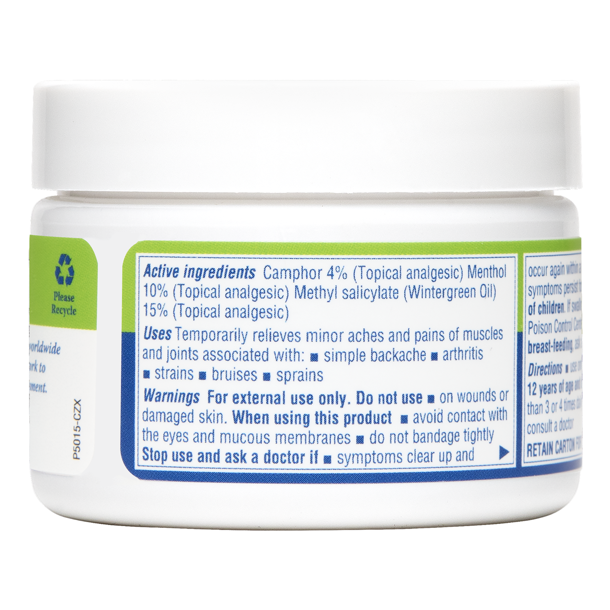 Earth's Care® Ungüento para el alivio del dolor 2.5 OZ (71 g)