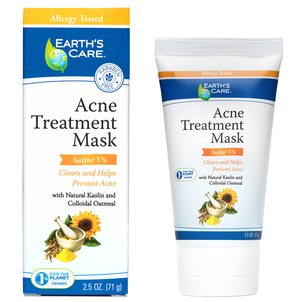 Earth's Care® Mascarilla para el acné 5% Azufre 2.5 OZ (71 g)