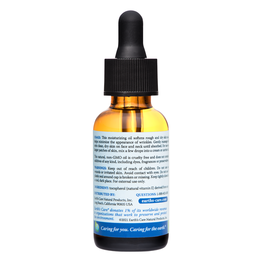 Aceite de vitamina E natural Earth's Care® 1 FL OZ (30 ml)