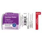 De La Cruz® Antiséptico para Primeros Auxilios Violeta de Genciana al 1% 1 FL. OZ. (30 mL)