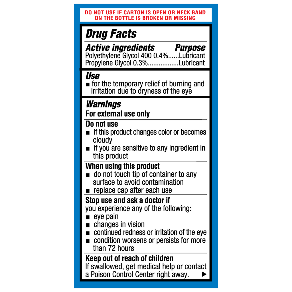 Ocusan® Gotas lubricantes para ojos secos 0.5 FL OZ (15 mL)