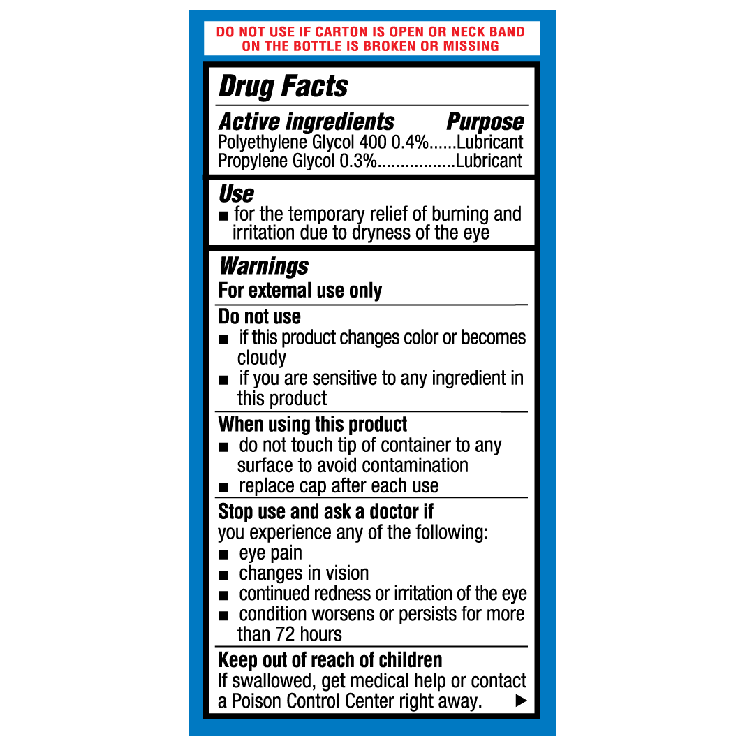 Ocusan® Gotas lubricantes para ojos secos 0.5 FL OZ (15 mL)