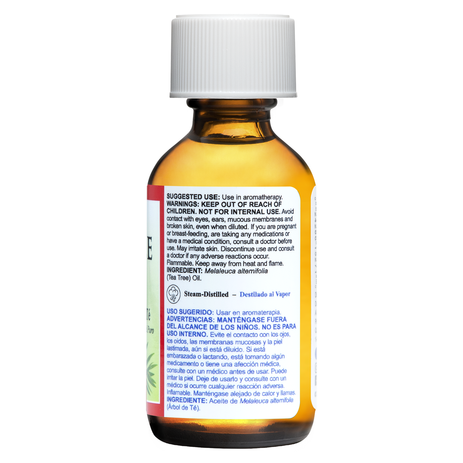 De La Cruz® Aceite Esencial de Árbol de Té Australiano 100% Puro 1 FL. OZ. (30 mL)