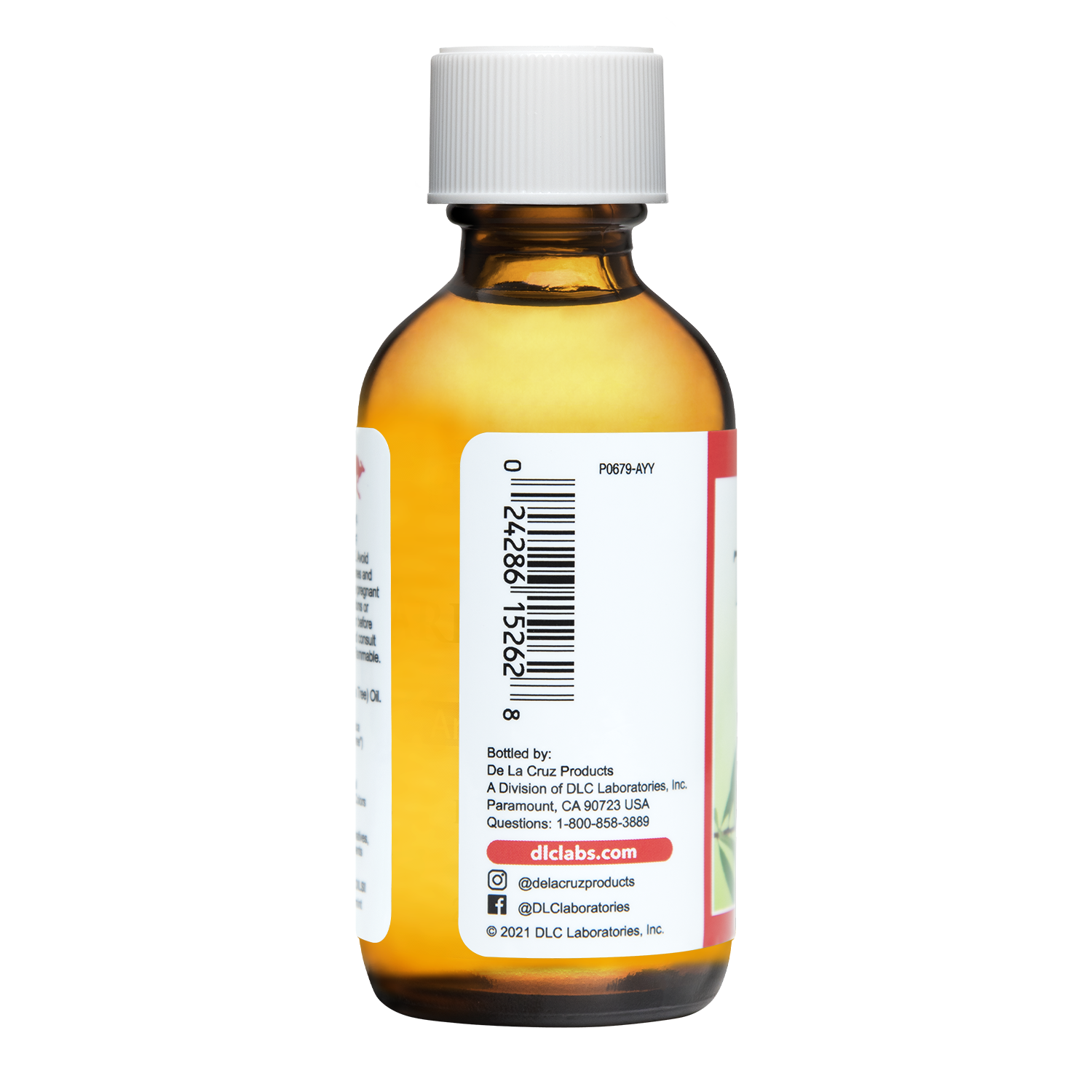 De La Cruz® Aceite Esencial de Árbol de Té Australiano 100% Puro 2 FL. OZ. (59 ml)