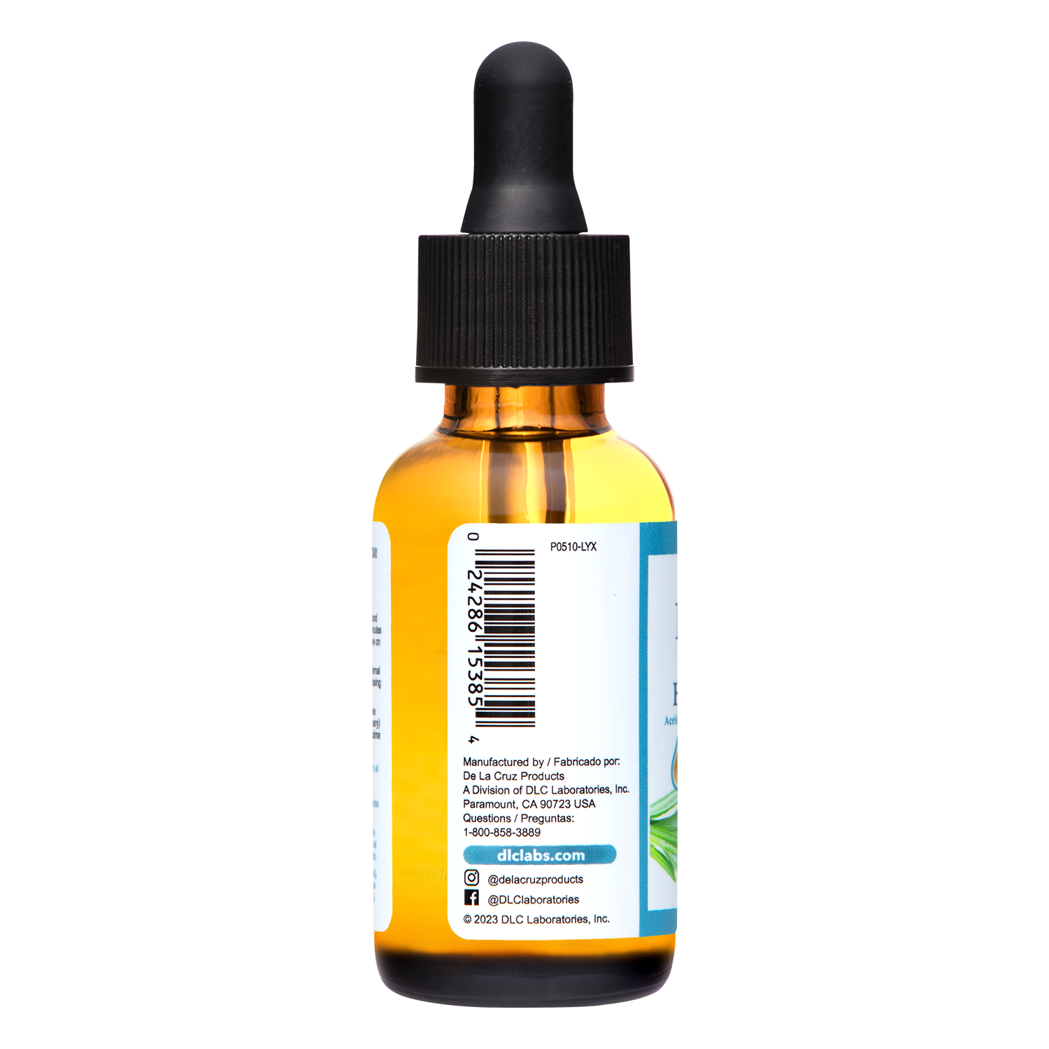 De La Cruz® Mezcla de aceite de romero y menta para cabello y cuero cabelludo 2 FL. OZ. (59mL)