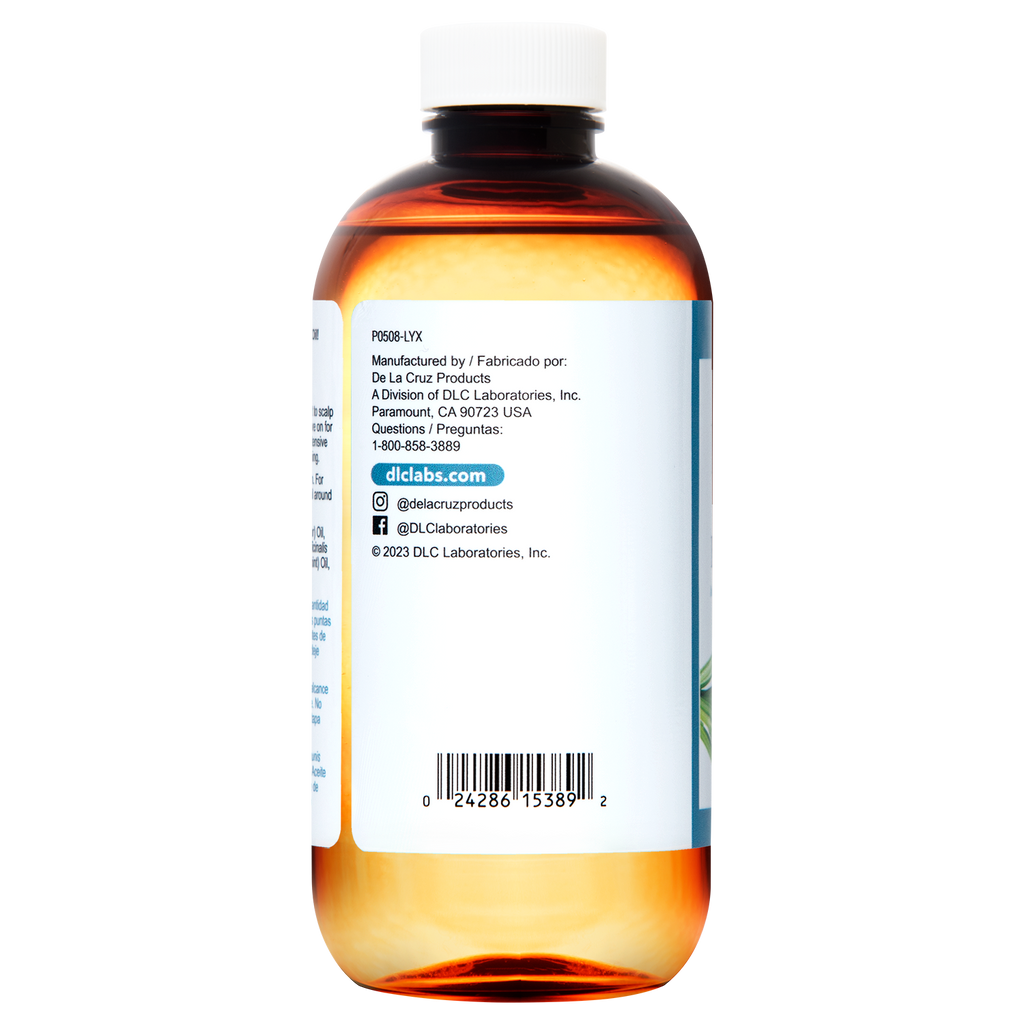 De La Cruz® Mezcla de Aceite de Romero y Menta para Cabello y Cuero Cabelludo 8 FL. OZ. (236 mL)