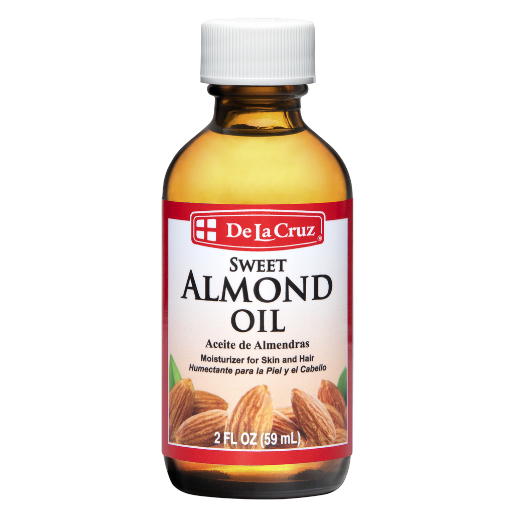 De La Cruz® Aceite de Almendras Dulces Prensado por Expulsión 2 FL. OZ. (59 mL)