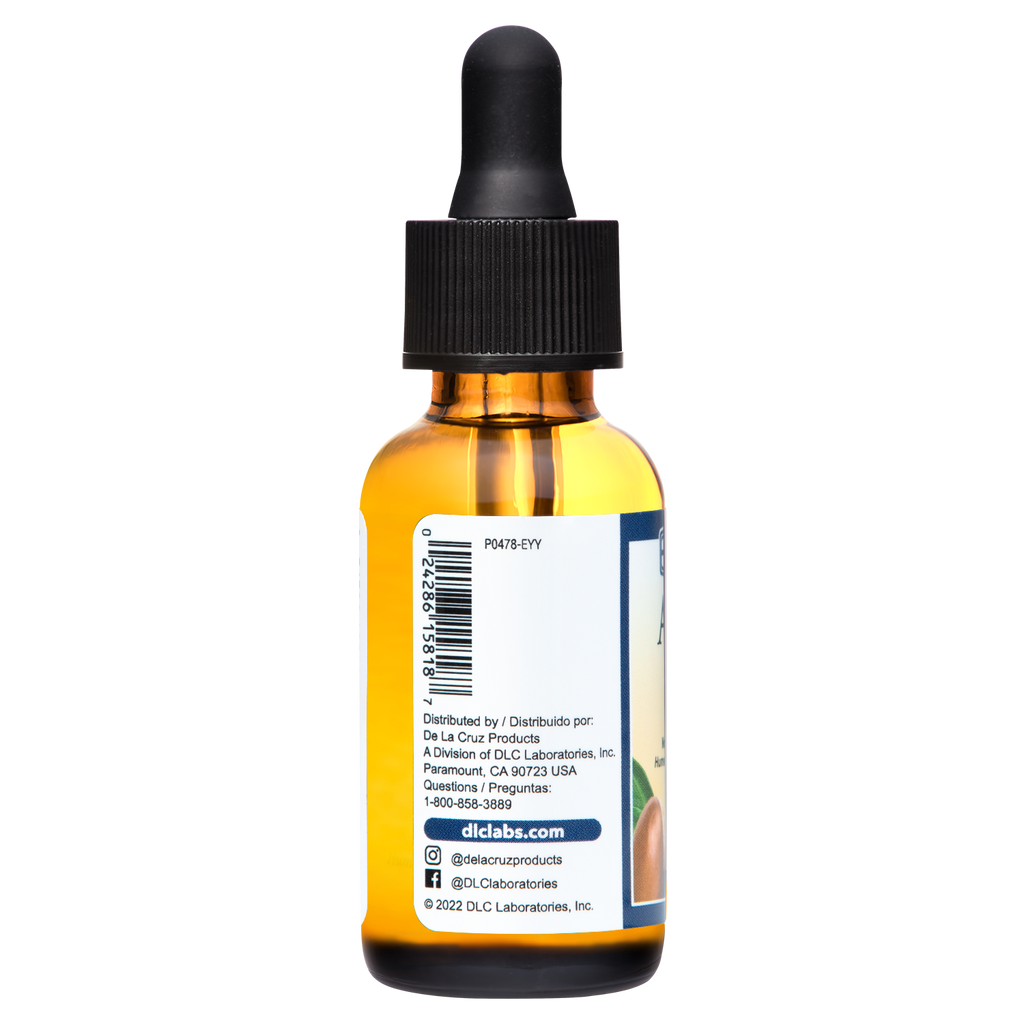 De La Cruz® Aceite de Argán Virgen Marroquí 100% Puro sin Refinar Prensado en Frío 1 FL. OZ. (30 mL)