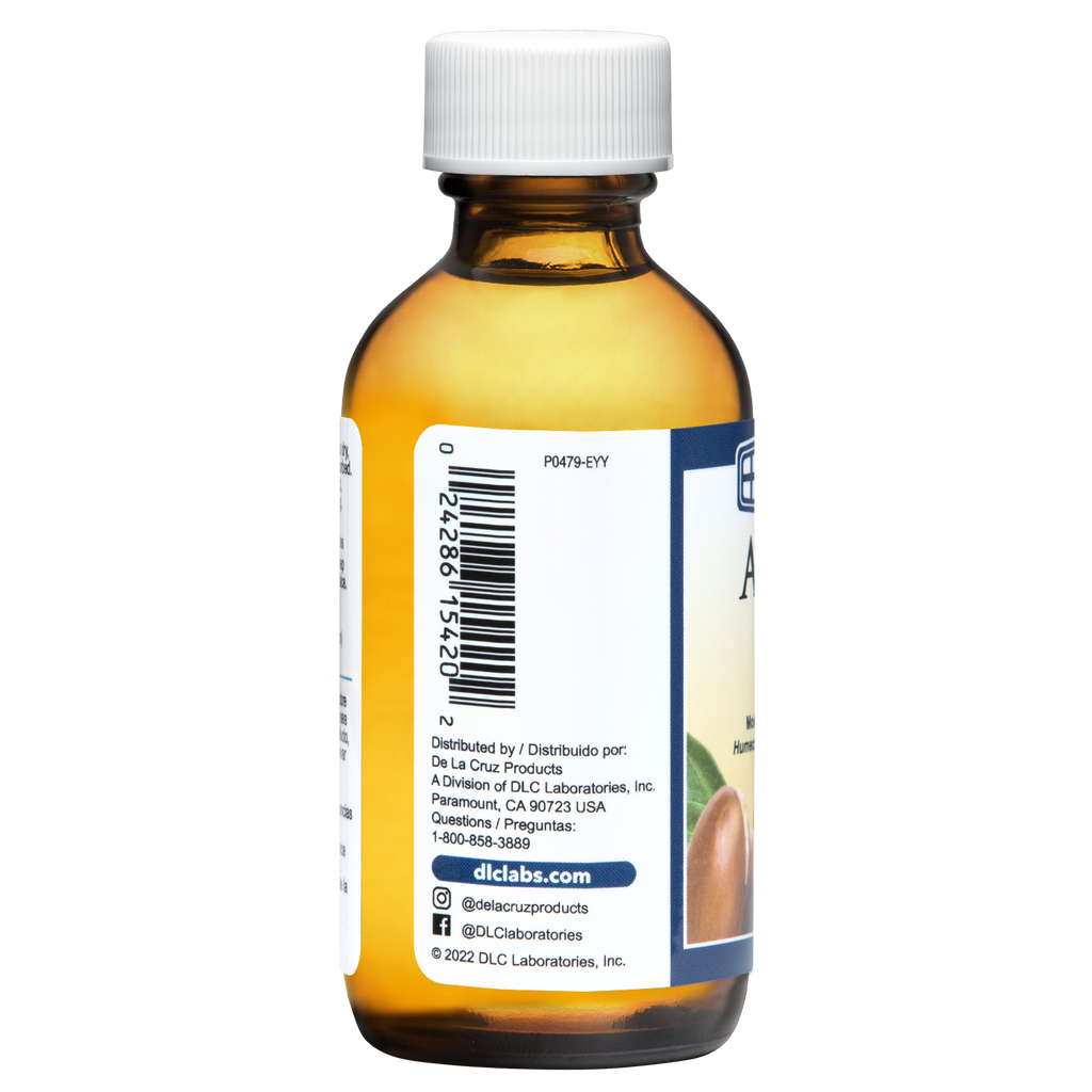Aceite de Argán Virgen Marroquí 100% Puro Sin Refinar Prensado en Frío De La Cruz® 2 FL. OZ. (59 mL)