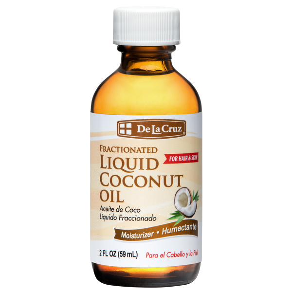 De La Cruz® Fractionated Liquid Coconut Oil 2 FL. OZ. (59mL)