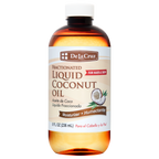 Aceite de Coco Líquido Fraccionado De La Cruz® 8 FL. OZ. (236 mL)
