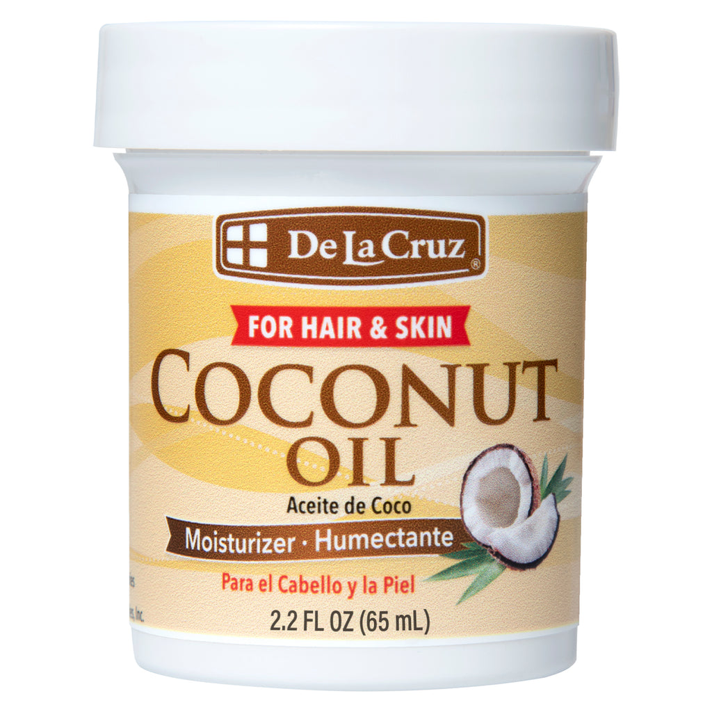 De La Cruz® Aceite de Coco Prensado por Expulsión 2.2 FL. OZ. (65 ml)