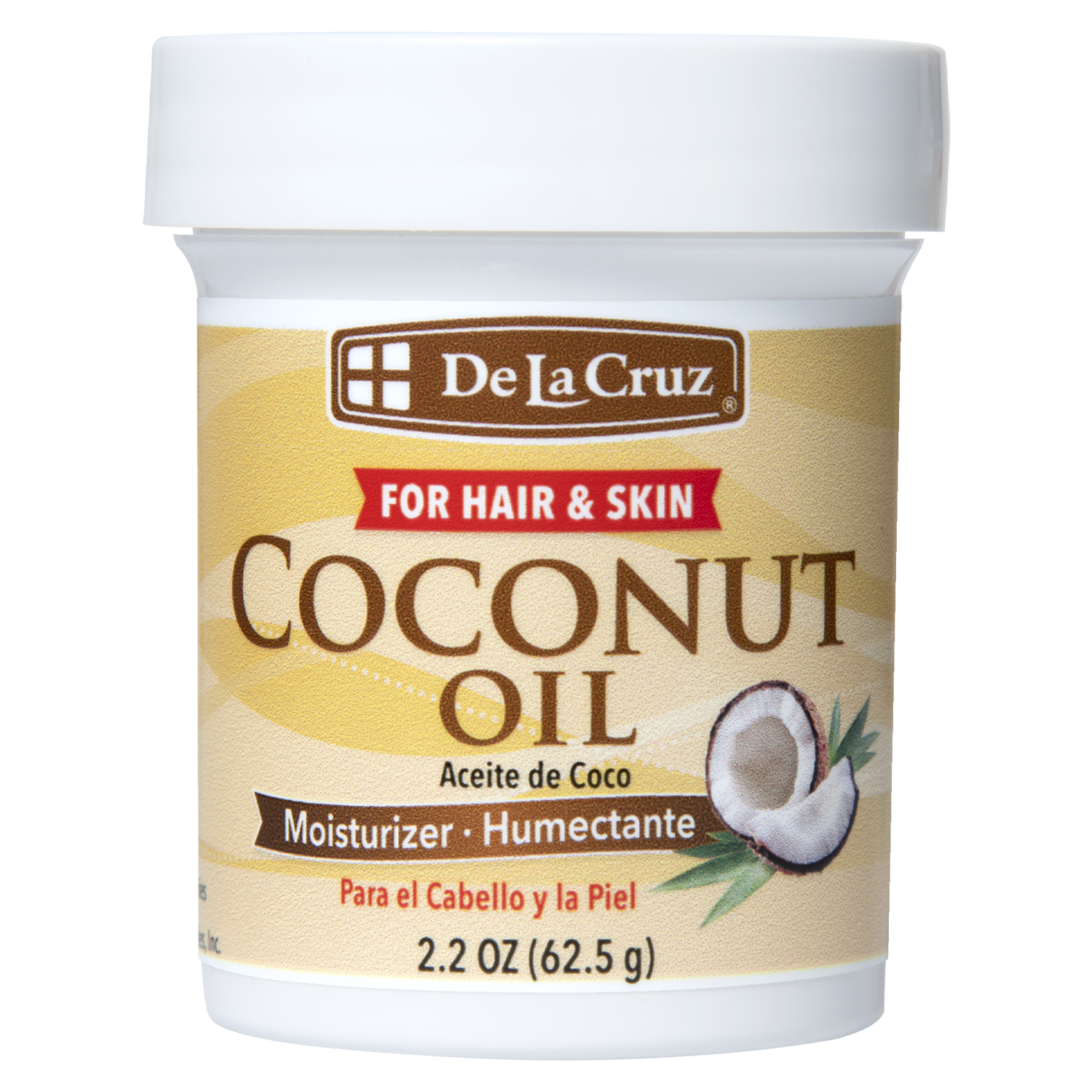 De La Cruz® Expeller-Pressed Coconut Oil 2.2 OZ. (62.5 g)