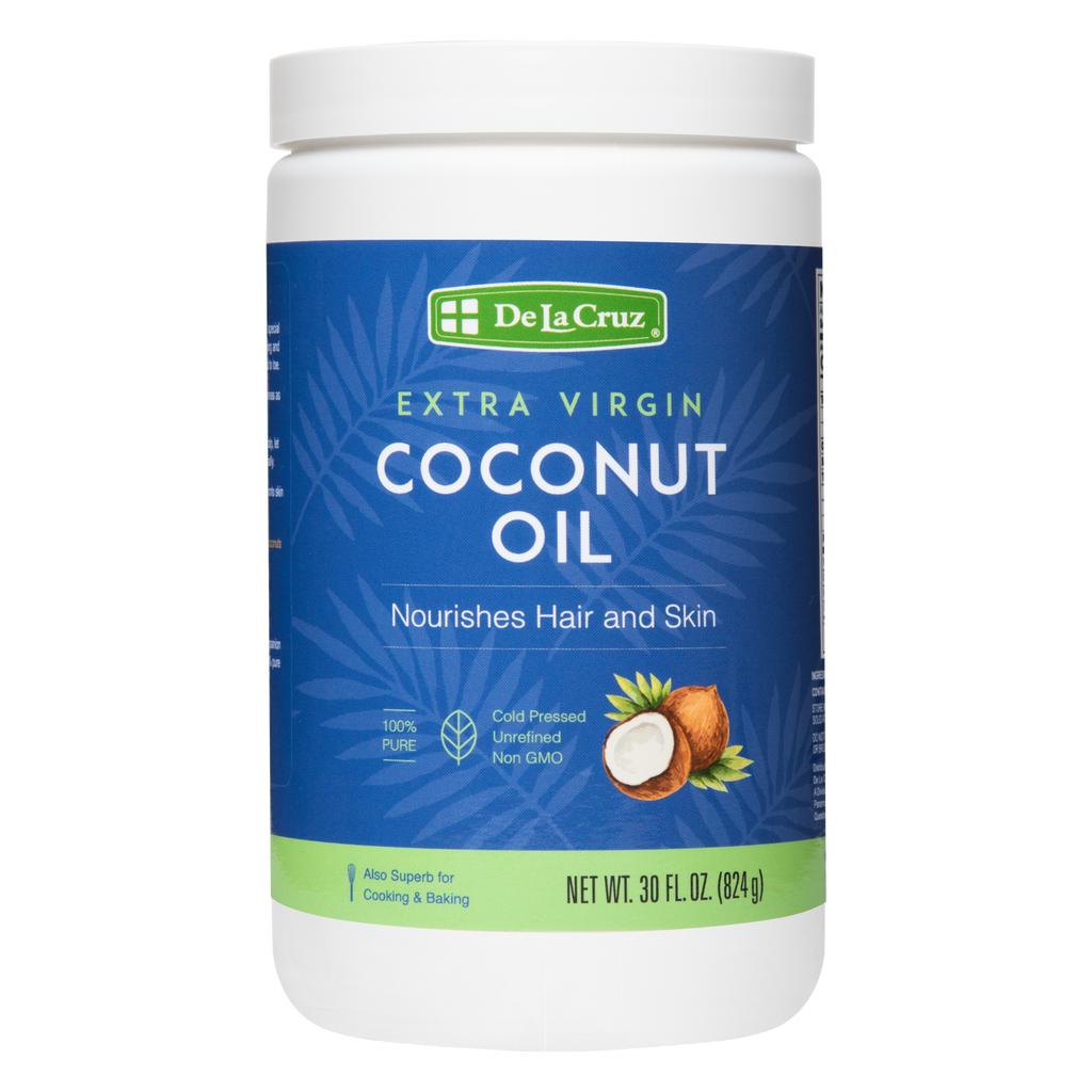 Aceite de Coco Extra Virgen De La Cruz® 30 FL. OZ. (824 g)