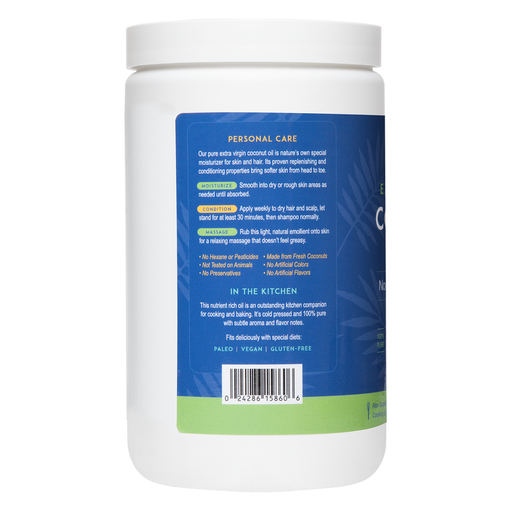 Aceite de Coco Extra Virgen De La Cruz® 30 FL. OZ. (824 g)