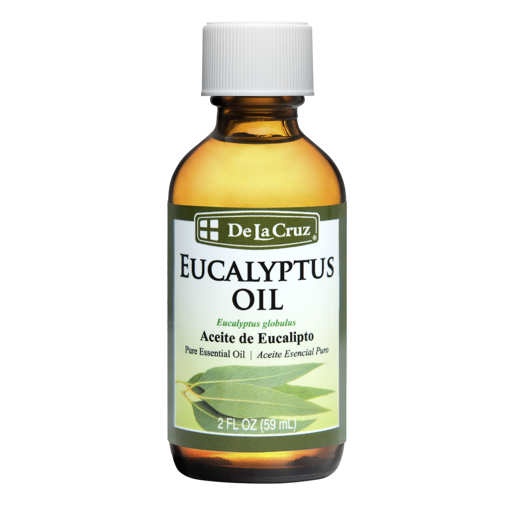 De La Cruz® Aceite Esencial de Eucalipto 100% Puro 2 FL. OZ. (59 mL)