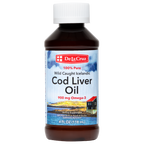 De La Cruz® Aceite de Hígado de Bacalao de Islandia Puro, Silvestre 4 FL OZ (118 mL)