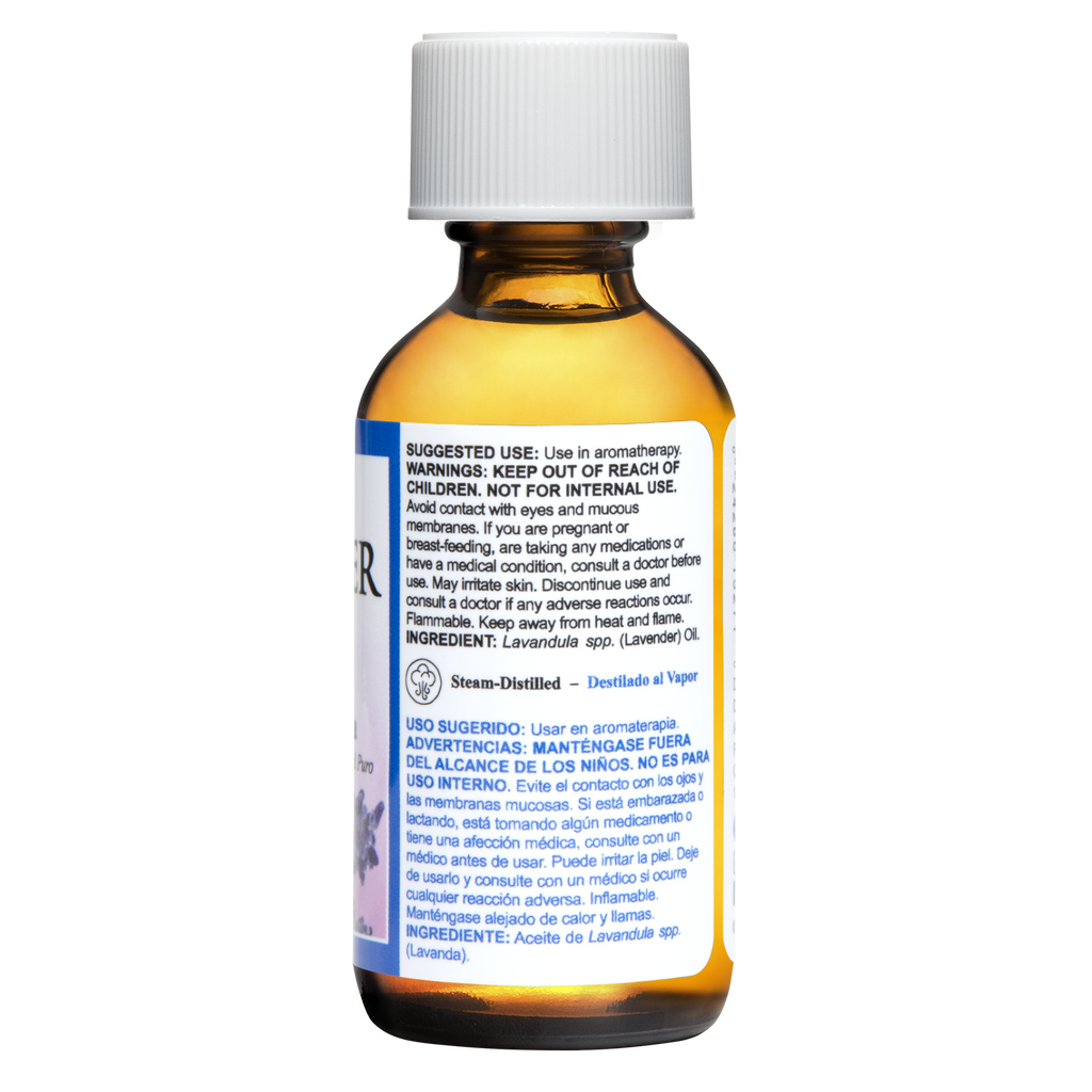 De La Cruz® Aceite Esencial de Lavanda 100% Puro 1 FL. OZ. (30 mL)