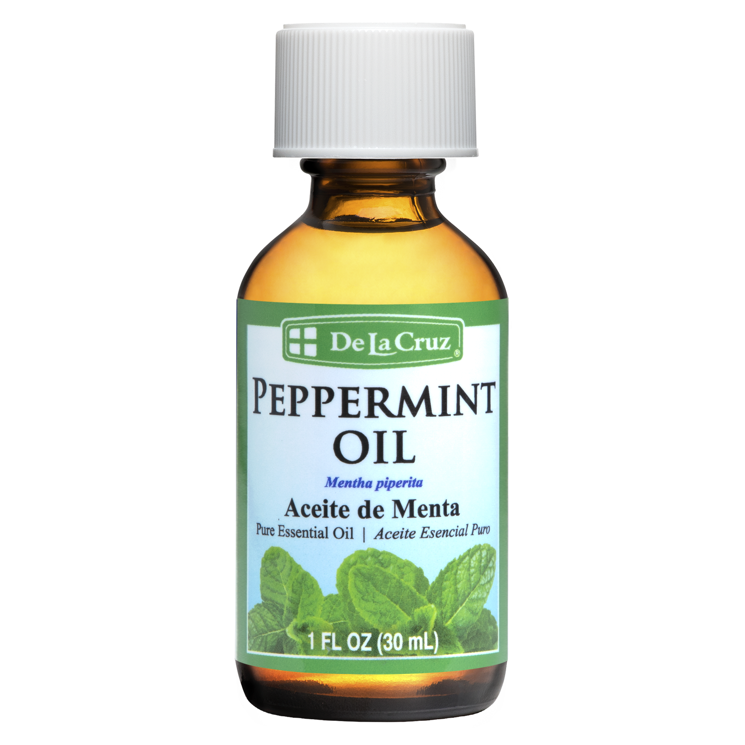 De La Cruz® Aceite Esencial de Menta 100% Puro 1 FL. OZ. (30 mL)
