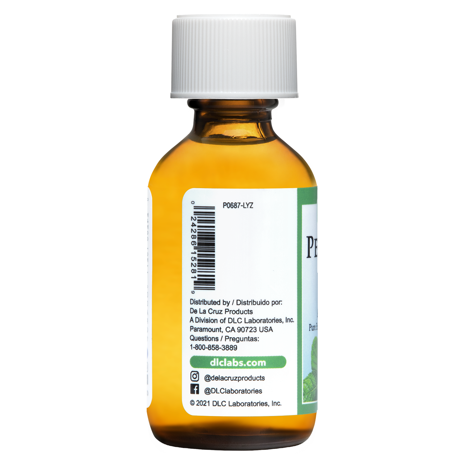 De La Cruz® Aceite Esencial de Menta 100% Puro 1 FL. OZ. (30 mL)
