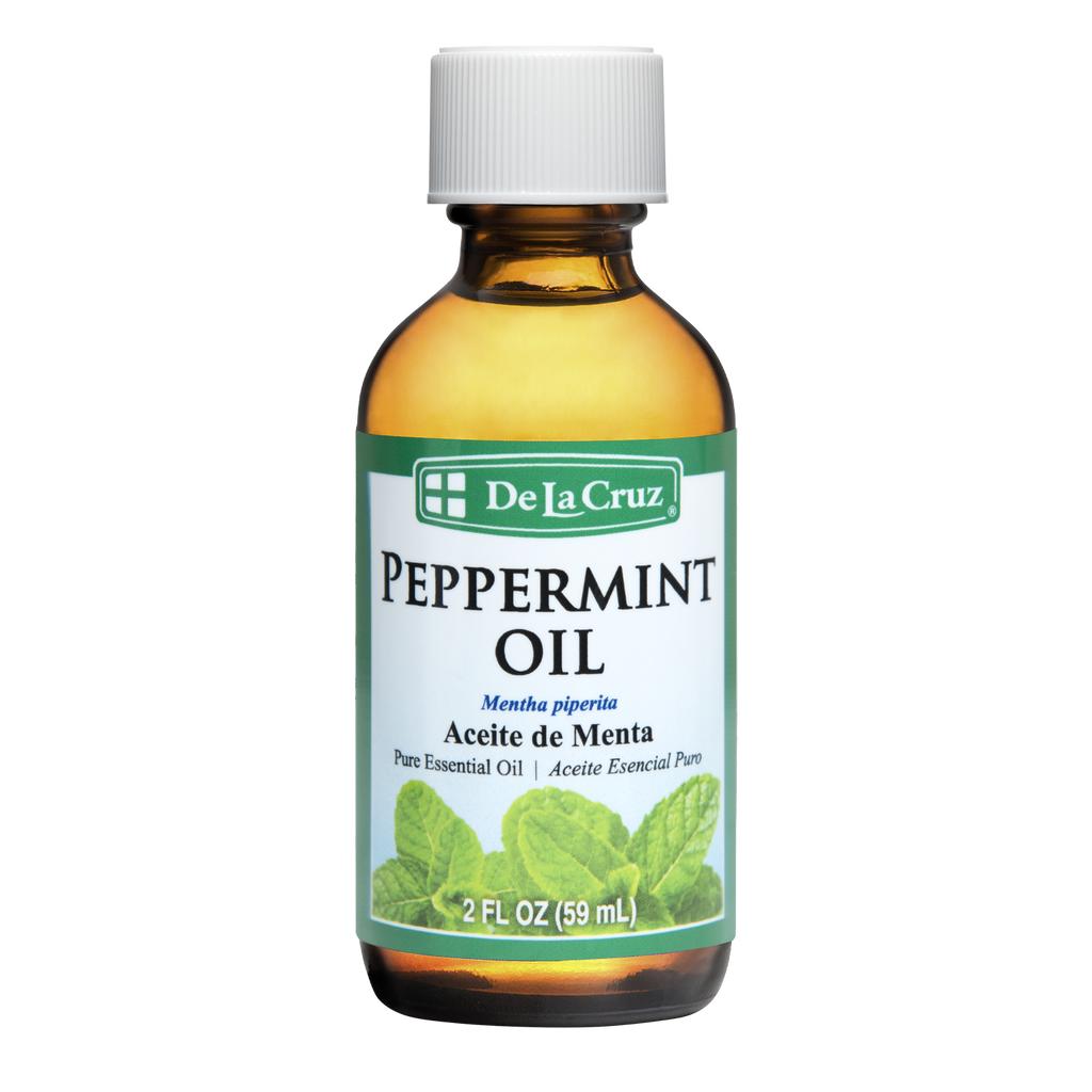 De La Cruz® Aceite Esencial 100% Puro de Menta Piperita 2 FL. OZ. (59 mL)