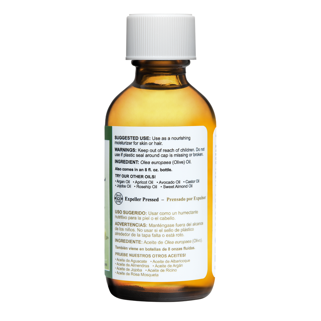 De La Cruz® Aceite de Oliva 100% Puro Prensado por Expulsor 2 FL. OZ. (59 mL)