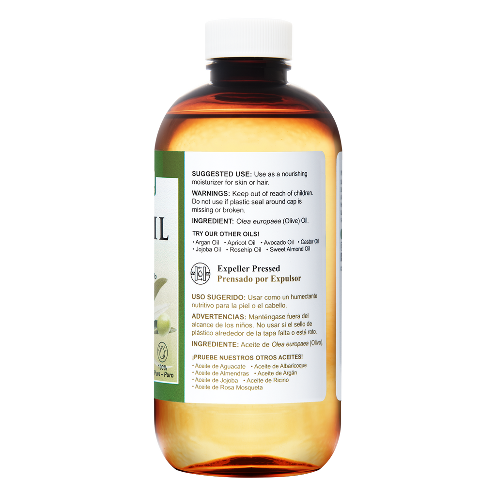 De La Cruz® Aceite de Oliva 100% Puro Prensado por Expulsor 8 FL. OZ. (236 mL)