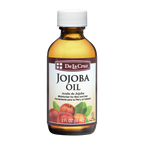De La Cruz® Aceite de Jojoba Dorado 100% Puro, sin Refinar y Prensado en Frío 2 FL. OZ. (59 mL)