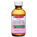 De La Cruz® Aceite de ricino 100% puro prensado por expulsor, grado USP 2 FL. OZ. (59 ml)