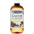 Aceite para Cabello y Piel De La Cruz® de Ricino con Aguacate 8 FL. OZ. (236 mL)