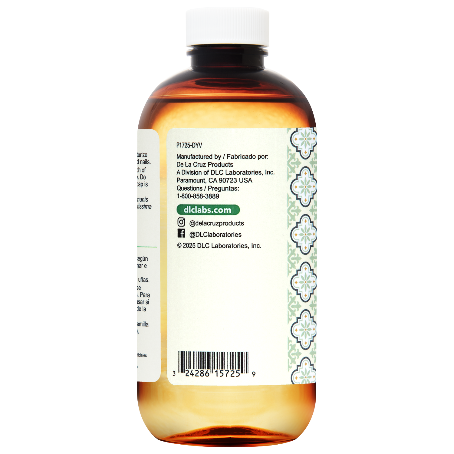 Aceite para Cabello y Piel De La Cruz® de Ricino con Aguacate 8 FL. OZ. (236 mL)