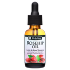 De La Cruz® Aceite de Rosa Mosqueta Chilena 100% Puro Sin Refinar Prensado en Frío 1 FL. OZ. (30 mL)