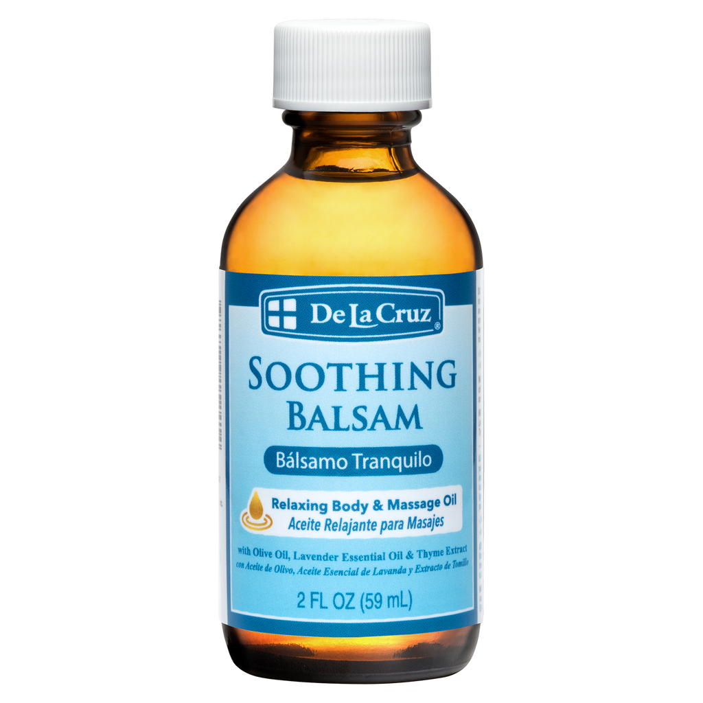 De La Cruz® Bálsamo Calmante Relajante Aceite Corporal y de Masaje   2 FL. OZ. (59 mL)