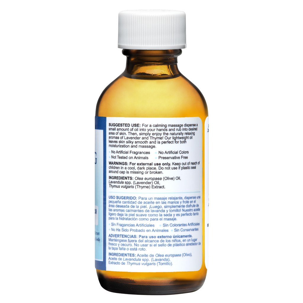 De La Cruz® Bálsamo Calmante Relajante Aceite Corporal y de Masaje   2 FL. OZ. (59 mL)