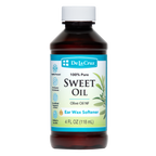 De La Cruz 100% Pure Sweet Oil, for Softening Ear Wax, 4 FL. OZ. (118 mL)