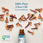 Earth's Care® Aceite Esencial 100% Puro de Clavo 1 FL. OZ. (30ml)