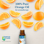 Earth's Care® Aceite Esencial de Naranja 100% Puro 1 FL. OZ. (30ml)