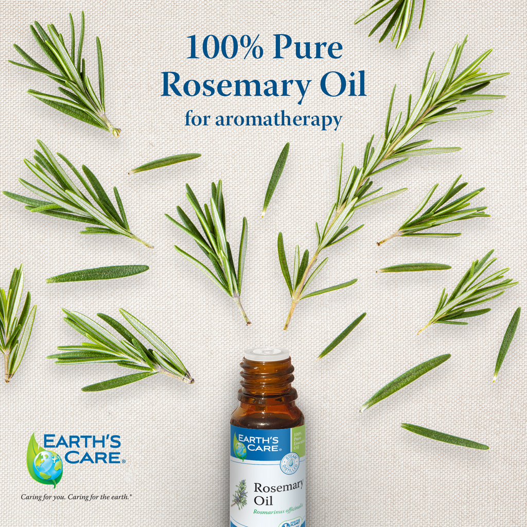 Earth's Care® Aceite Esencial de Romero 100% Puro 1 FL. OZ. (30mL)