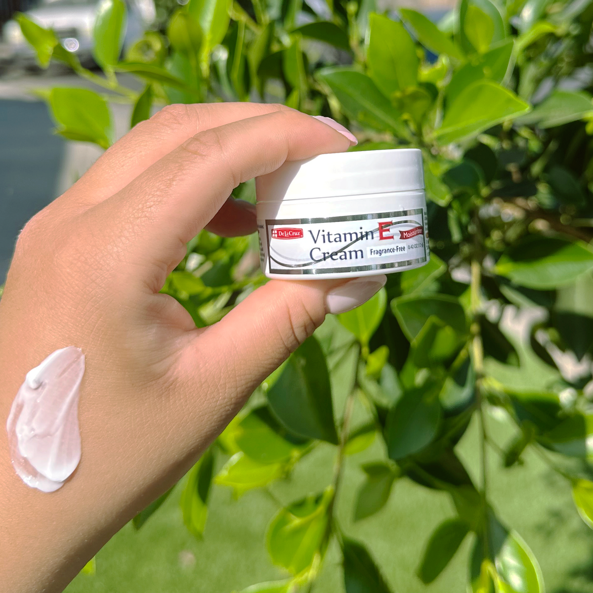 De La Cruz® Vitamin E Cream Fragrance Free 0.42 OZ. (12 g) – DLC De La Cruz® Vitamin E Cream Fragrance Free 0.42 OZ. (12 g) – DLC