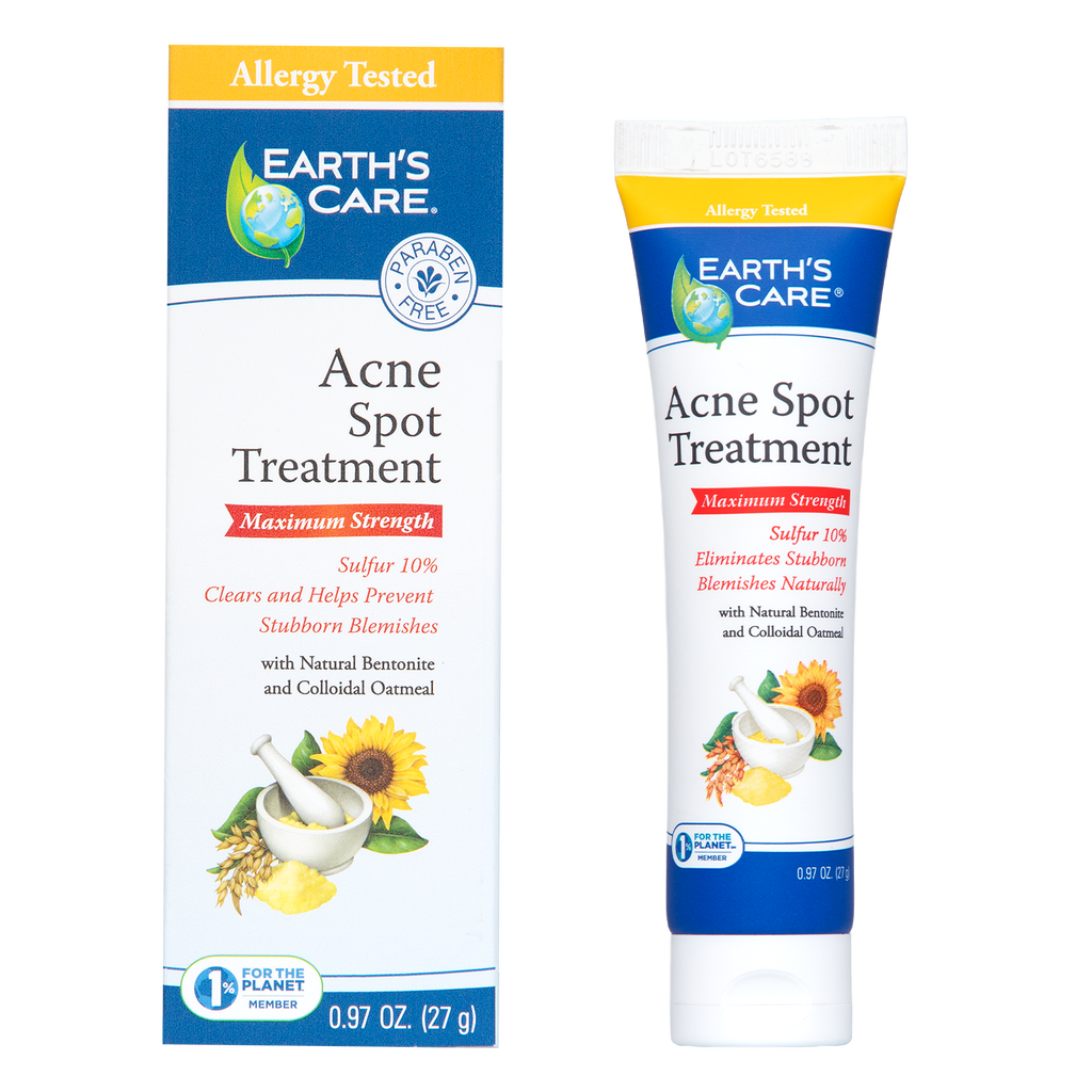 Earth's Care® Tratamiento Tópico para el Acné 10% Azufre 0.97 OZ (27g)