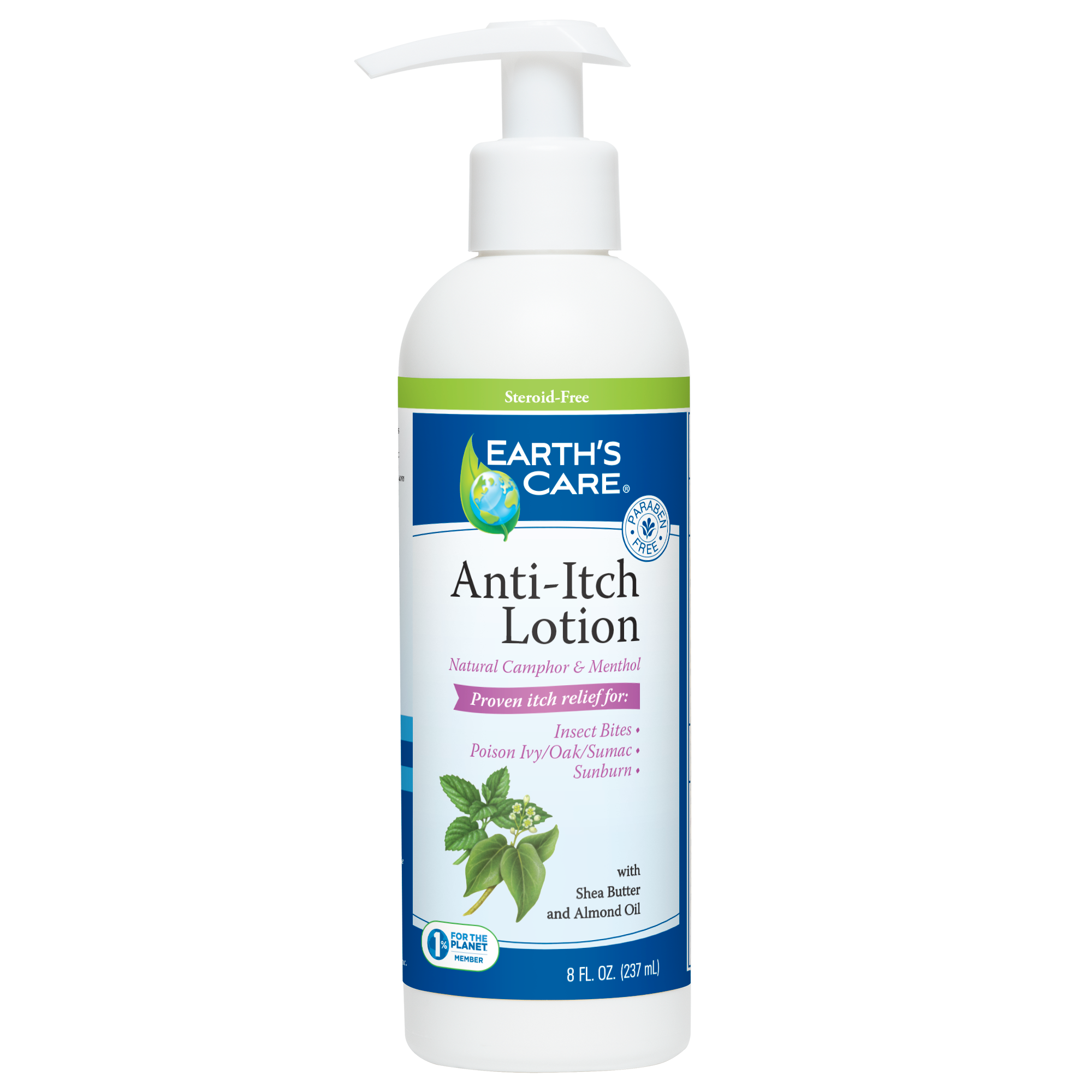 Earth's Care® Anti-Itch Lotion 8 FL OZ (237 mL)
