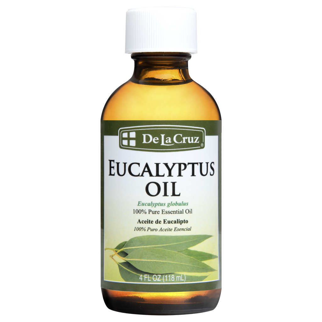 De La Cruz® Aceite Esencial de Eucalipto 100% Puro 4 FL. OZ. (118 mL)